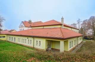 Budova a zzem sportovn haly
